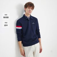 navigare 意大利小帆船抑菌长袖polo衫男T恤
