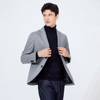 navigare [羊毛]Navigare意大利小帆船灰色休闲西装外套男秋季商务西服
