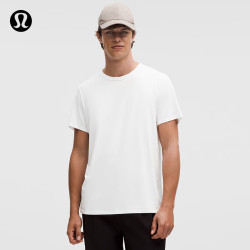lululemon Fundamental 男士速干短袖T恤 白色 S