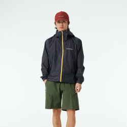 mont·bell 雨行者 轻量化户外透气 单层硬壳冲锋衣 1128661 男款 石墨色 L