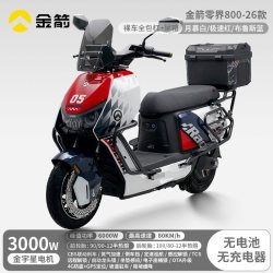 金箭 零界800高端智能电动摩托车大电池电动车通勤外卖两轮电瓶车