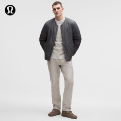 lululemon EasyFive 男士直筒长裤 都市沙棕 32L