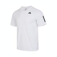 限尺码：adidas CLUB SMU3S TEE 圆领吸湿速干男式T恤