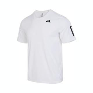 限尺码：adidas CLUB SMU3S TEE 圆领吸湿速干男式T恤