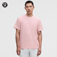 lululemon 丨UV-Protective男士网球条纹短袖T恤 防晒 LM3GNJS 珍珠粉 XS