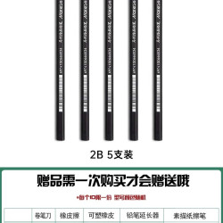 马利 Marie’s 马利 Maries马利素描铅笔美术生专用14b炭笔玛丽4b初学者入门全套绘画工具软碳笔套装2比软碳中碳硬碳6b素描8b速写
