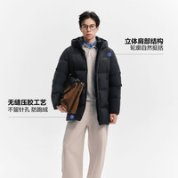 波司登 男士90绒连帽宽松加厚羽绒服B260245107