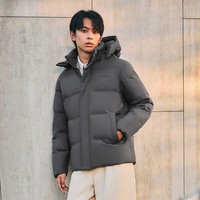 波司登 秋冬90绒男款宽松脱卸帽加厚羽绒服B260245101