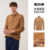 navigare [华夫格]Navigare意大利小帆船秋季纯棉长袖polo衫T恤衫