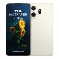 TCL NXTAPER 70 Pro 5G 安卓智能手机,带 6.9 英寸自然光显示屏,NXTAPER 4.0,120Hz FHD+,50MP 1.0um OIS 摄像头,MuseFilm,8GB RAM + 256GB ROM,方便阅读,AI Pro 延展性