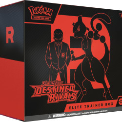 Pokemon 精灵宝可梦 TCG:猩红色和紫罗兰色 - Destined Rivals Elite 训练盒 - 9 件装,配件,促销