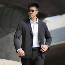 龙牙 三代龙牙暗行轻量便携西服 商务休闲轻薄外套