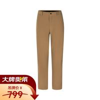 Columbia 户外男子拒水防风软壳裤加绒保暖徒步休闲长裤AE3962-257