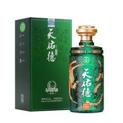 天佑德 青稞酒国之德翡翠52度500ml清香型白酒礼盒纯粮酒中秋送礼