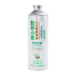 传奇大叔 西湖龙井中式茶啤 1L 精酿原浆啤酒