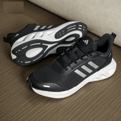 adidas 男鞋新款网面透气鞋子运动跑步鞋KJ8786