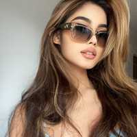 2024新款高级感黑色墨镜欧美美式辣妹小脸个性太阳镜时尚复古男女