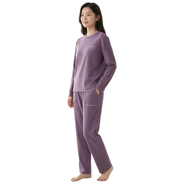 慵懒时光：Hodo JCJ576 全棉针织 家居服套装 多色可选！