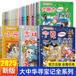 大中华寻宝记译文漫画书系列中国地理百科阅读书籍宁夏寻宝小学生