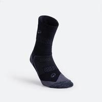迪卡侬 RS900高帮网球羽毛球袜 黑灰 39-42码
