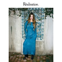 Réalisation RealisationPar 连衣裙RP长袖真丝斜裁度假风长裙 The Gia