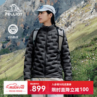 伯希和 轻薄羽绒服内胆女装800蓬鹅绒立领户外秋冬外套126408067黑XL