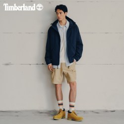 Timberland 男装冲锋衣外套连帽夹克户外防水防风|A69PU