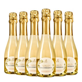 节日必备，高香高泡、88VIP：莫高 葡萄酒起泡酒 小白玫瑰酿造 275ml*6整箱