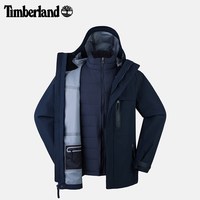Timberland 男三合一防水外套冬羽绒内胆防寒保暖|A2M6X