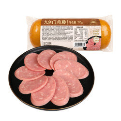 大红门 大紅門大红门蒜香肉肠蒜蓉味香肠肉肠老北京特产下酒菜肉熟食开袋即食 大红门肉肠210g*4