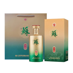 双沟 苏酒 金苏 绵柔浓香型白酒 42度500ml 单瓶装