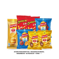 乐事 薯片零食组合装 混合装7件222g