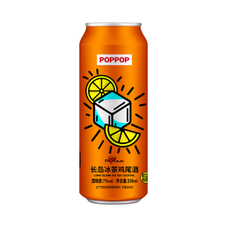 奥兰 天天POP POP 长岛冰茶鸡尾酒 330ml*6罐