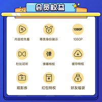 腾讯视频 VIP会员连续包年 到账372天年卡 官方直充秒到账