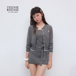 TEENIE WEENIE TEENIEWEENIE bearnova小熊针织衫女26秋可机洗莱赛尔绵羊毛混纺