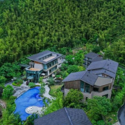 安吉璞拉那度假酒店 山景双卧家庭套房（两房两卫）2晚(连住)
