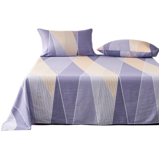 水星家纺 集团出品 百丽丝床单件 纯棉单双人单件 全棉床单保护套 北欧 全棉 柔软亲肤