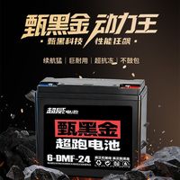 超威电池 黑金铅酸电池 48V 电动车电瓶