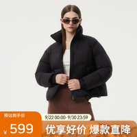 坦博尔 泡芙小个子穿搭羽绒服女短款立领宽松保暖外套
