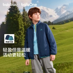 巴拉巴拉 儿童装外套宝宝棉服