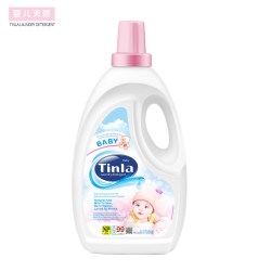 Tinla天蕾4倍浓缩洗衣液家庭装香港品牌用量少去污好护衣护色36斤