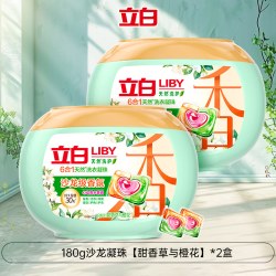 立白 沙龙香氛洗衣凝珠六合一持久留香浓缩洁净除菌除螨家庭实惠装