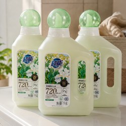 超能 植愈香氛洗衣液家庭装白鸢尾檀木香持久留香护色护衣官方正品