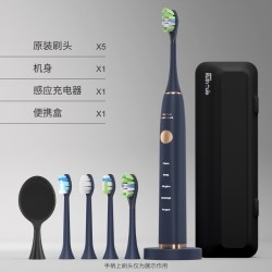 鲁斯欧乐 声波电动牙刷成人情侣套装男女款伴手礼生日礼物美白礼盒