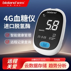 爱奥乐 4G血糖仪GT-910G远程传输4G/5G智能医用测糖仪家用