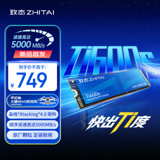 致态 长江存储 512GB SSD固态硬盘 NVMe M.2接口 Ti600s系列 (PCIe 4.0 产品)