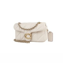 COACH 香港直邮COACH蔻驰 Tabby系列女士皮质单肩斜挎包潮牌时尚百搭链