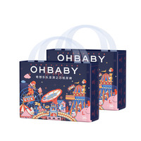 Oh Baby OHBABY奇想乐队尿不湿超薄瞬吸干爽柔软透气护臀纸尿裤 纸尿裤L码36片*2
