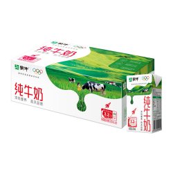 蒙牛 全脂营养早餐纯牛奶 250ml×21包