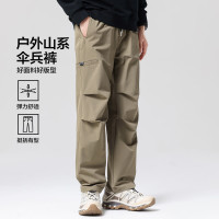 布衣传说 男款直筒宽松运动休闲裤